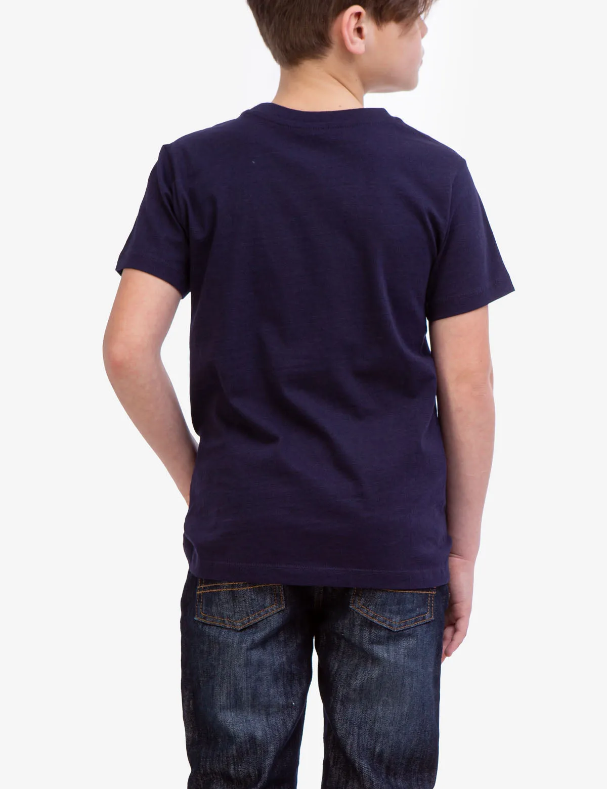 BOYS BASIC CREW NECK T-SHIRT