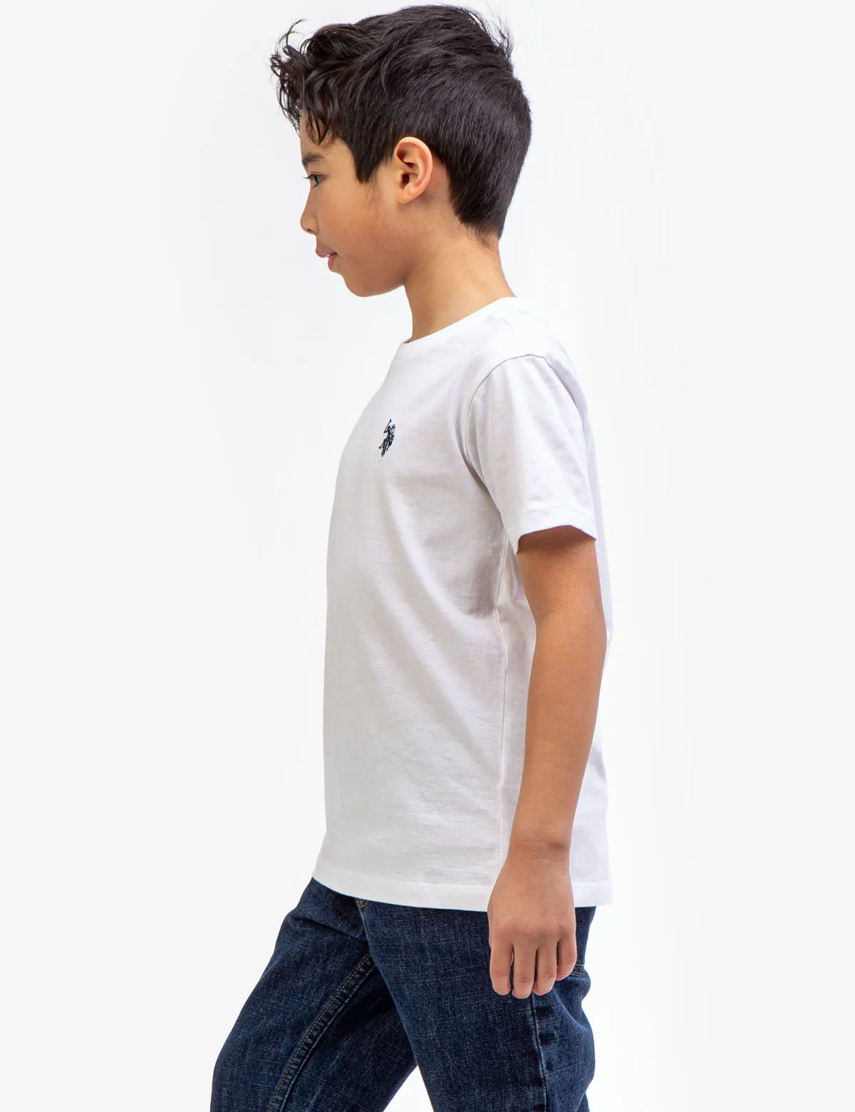 BOYS BASIC CREW NECK T-SHIRT