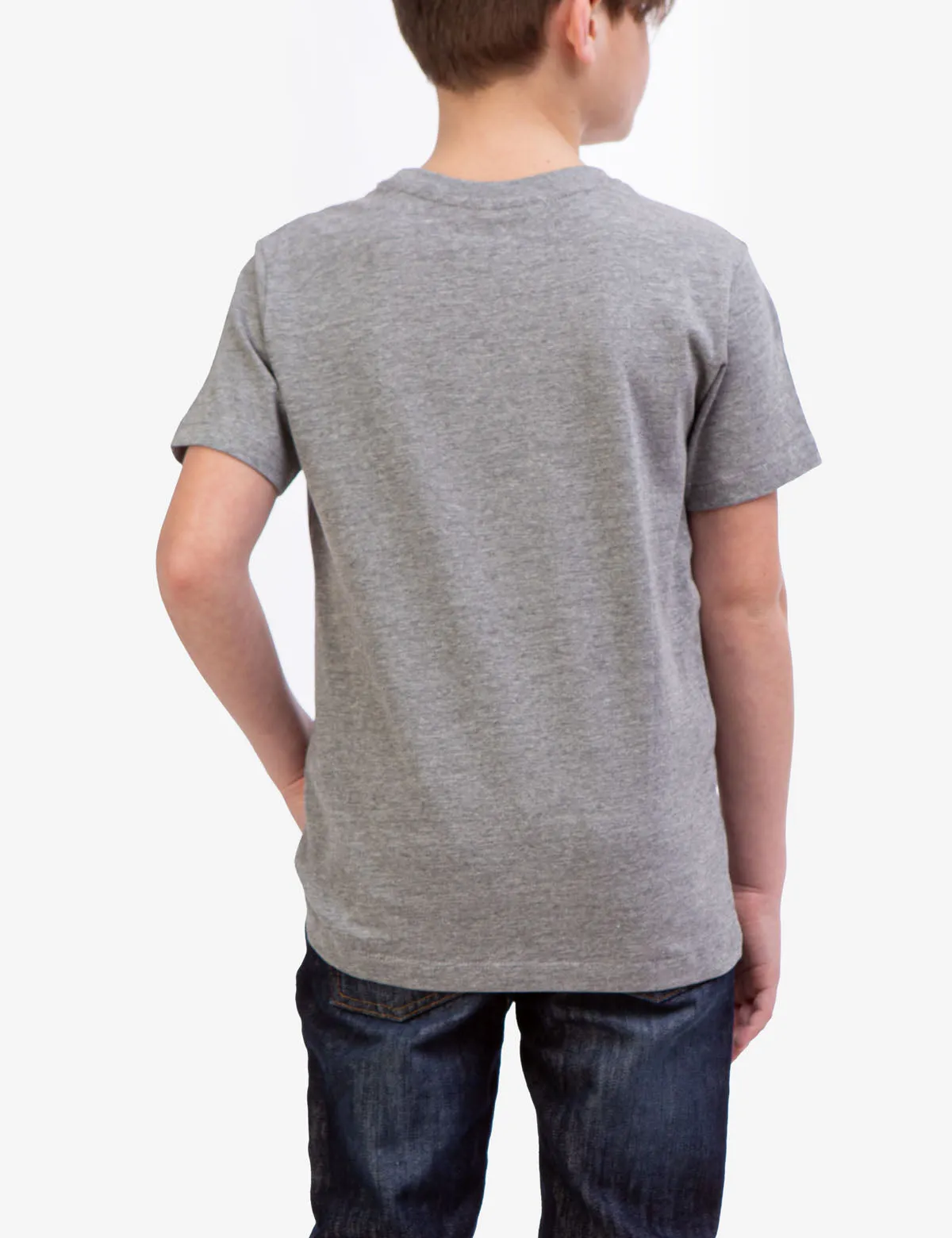 BOYS BASIC CREW NECK T-SHIRT