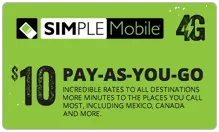 BYOP = Simple Mobile 4 Lines Family $125 Unlimited Everything Plan   5GB Hotspot   4 Sim Card   4 New Number