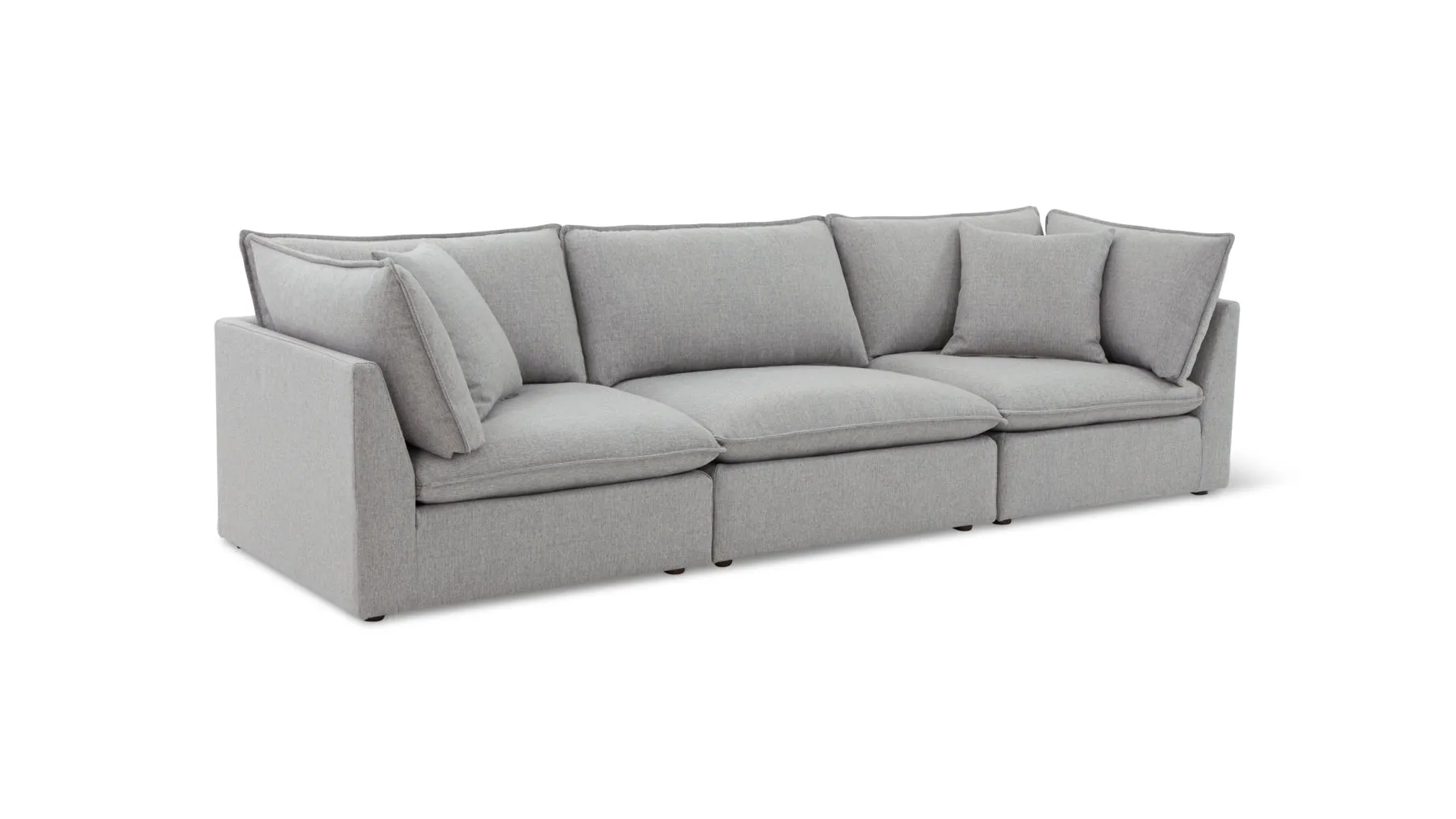 Chill Time 3-Piece Modular Sofa, Heather