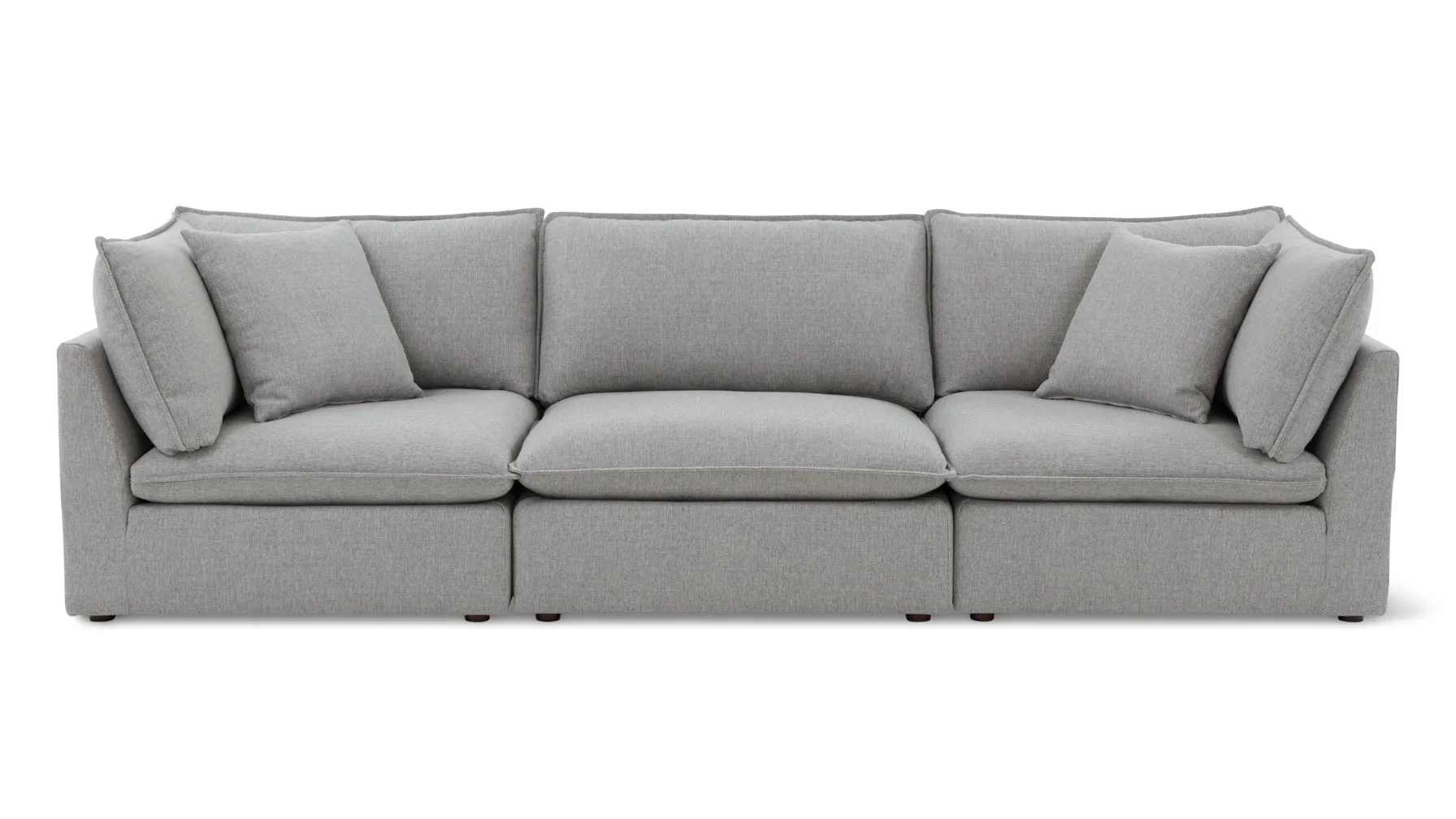 Chill Time 3-Piece Modular Sofa, Heather