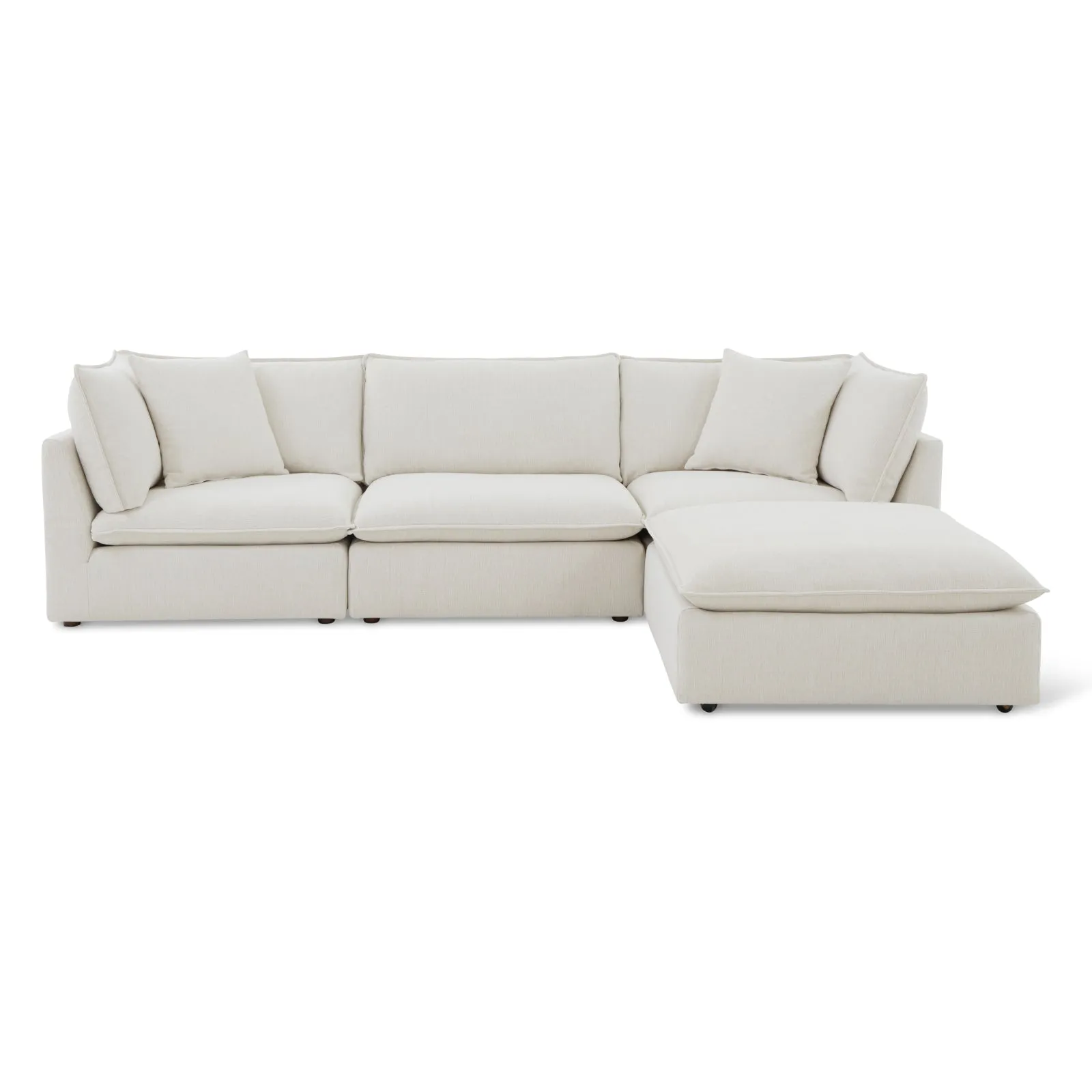 Chill Time 4-Piece Modular Sectional, Birch