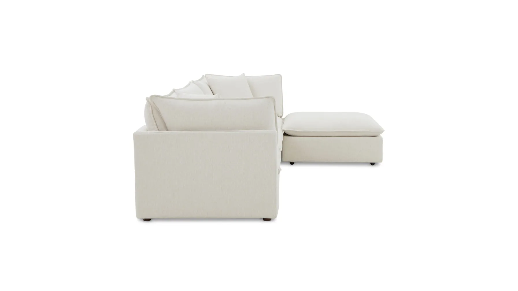 Chill Time 4-Piece Modular Sectional, Birch