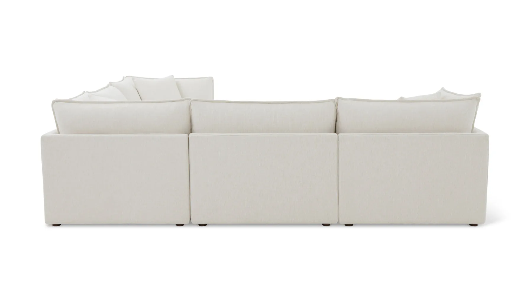 Chill Time 5-Piece Modular Sectional Closed, Birch