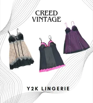 CR1498 Mix Y2K Lingerie - 25 Pcs