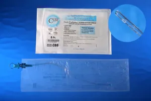 Cure Catheter Closed System With 1500mL Integrated Collection Bag, Singles and Kits