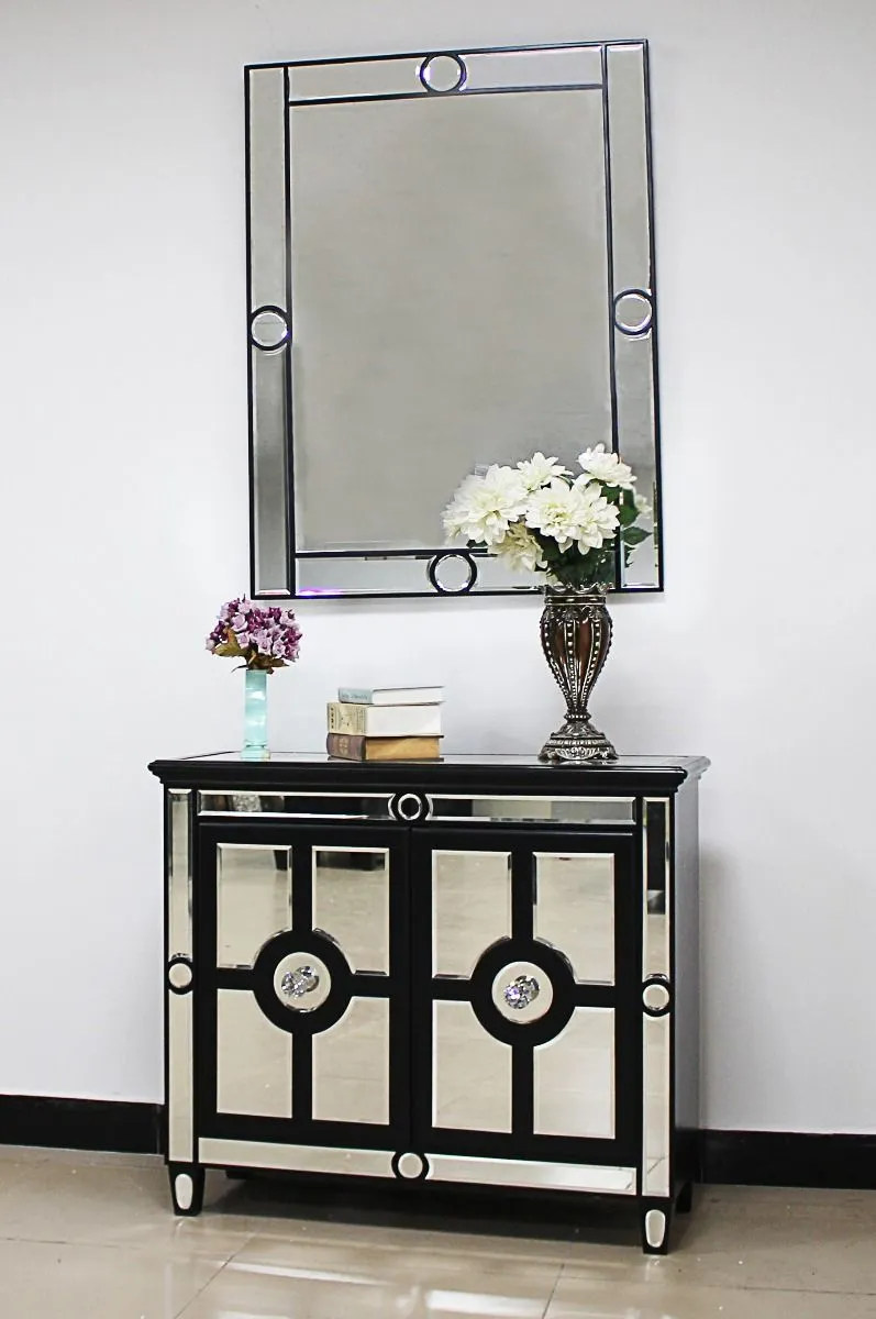 Henley Mirror  2 Door Chest Set