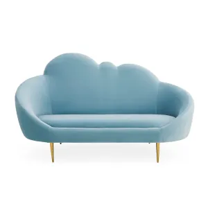 Jonathan Adler Ether Cloud Settee – Rialto Sky Blue