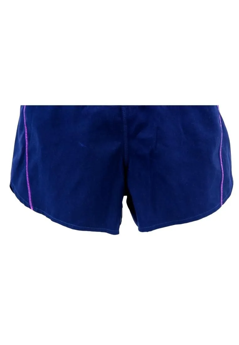 Landmark Girls Teens Dolphin Shorts - Navy- Magenta