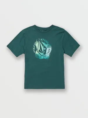 Little Boys Toy Short Sleeve Tee - Deep Teal