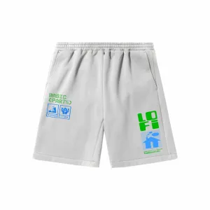 Lo-Fi Basic Parts Fleece Shorts (Cement)