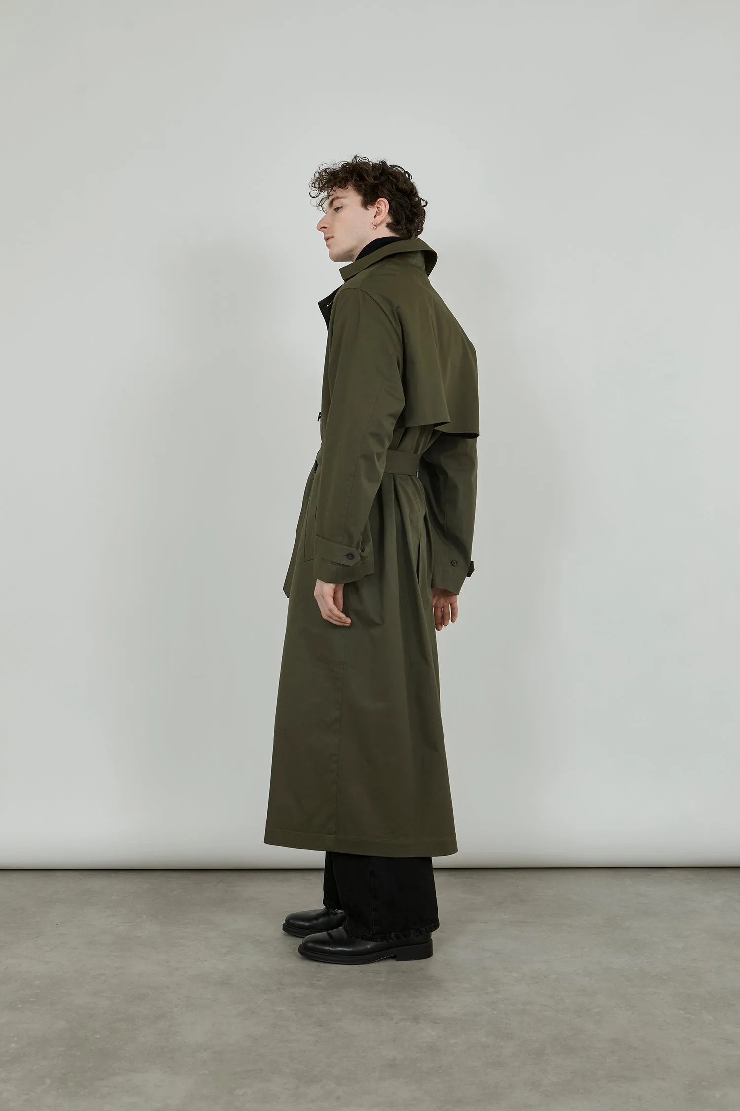 Marike raincoat | Forest - Water repellent organic cotton