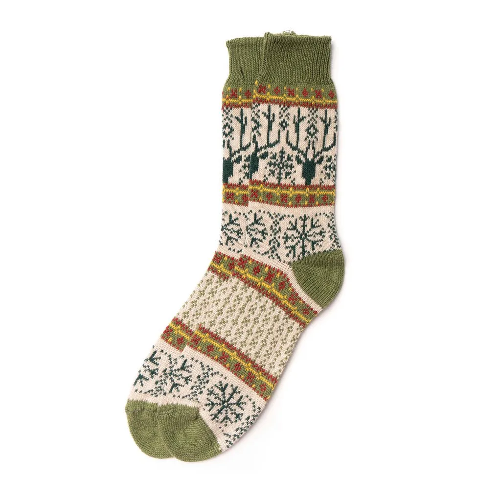 Men's Wool Fair Isle Socks