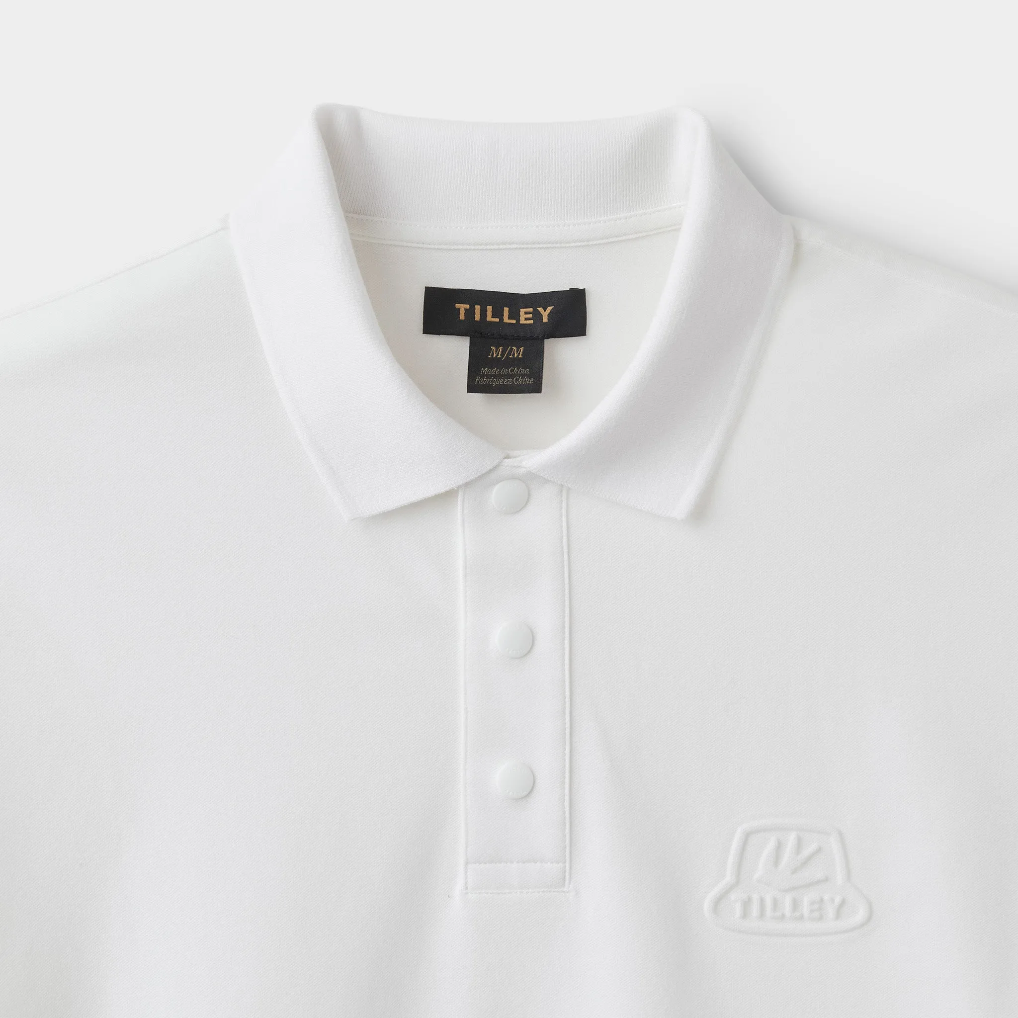 Pique Polo with 3D Logo