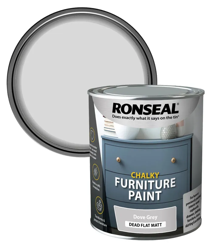 Ronseal Chalky Furniture Paint - 750ml