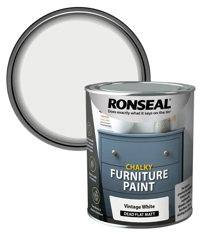 Ronseal Chalky Furniture Paint - 750ml