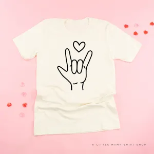 Sign Language - I Love You - Unisex Tee