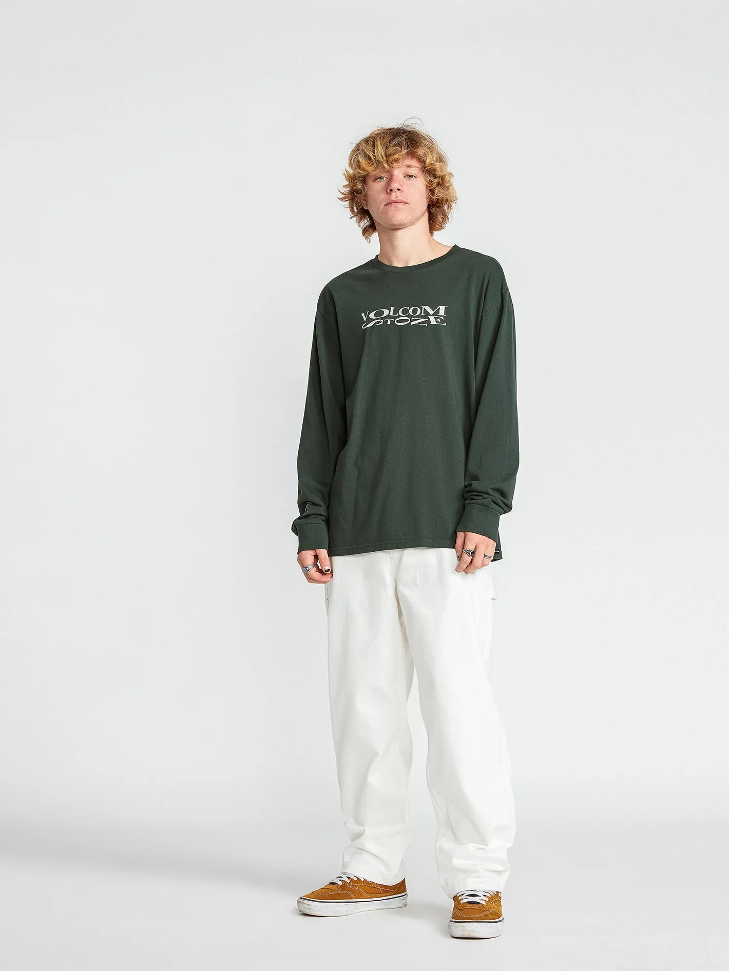 Skate Vitals Long Sleeve Tee - Cedar Green