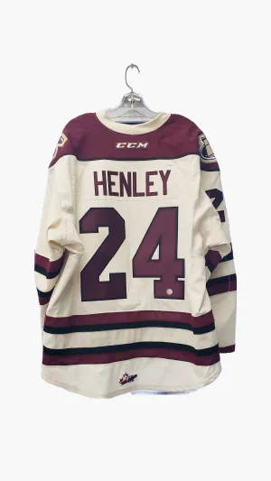 Troy Henley 2015-17 game worn jersey