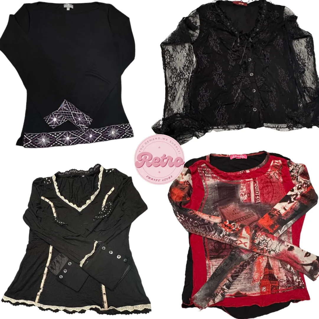 Y2k date night blouse bundle 10 pieces